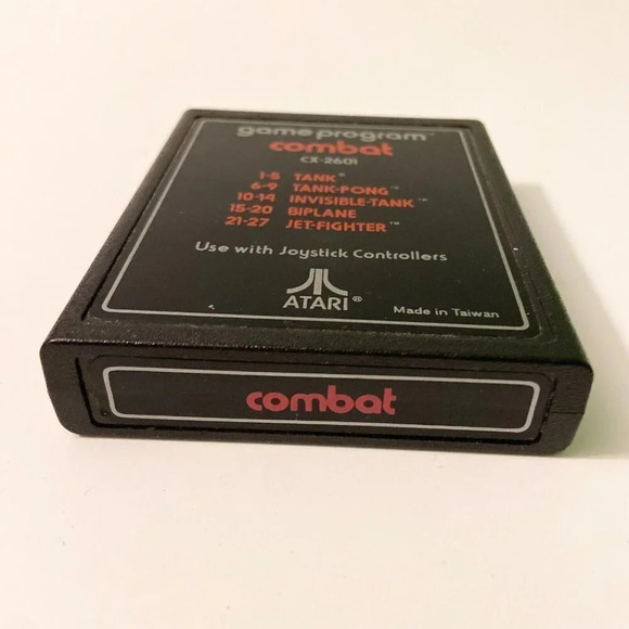 Vintage Game Program Combat CX 2601 Atari 2600 Video Game - Picture 6 of 9